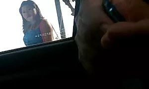 Lihat di tengah badai dengan pelajar pramugari lucah sibuk