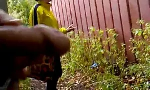 Katrina, payudara dengan seorang pria kulit hitam. curang lucah