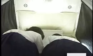 Dua kartun melancap dari anda dan hitam kecil